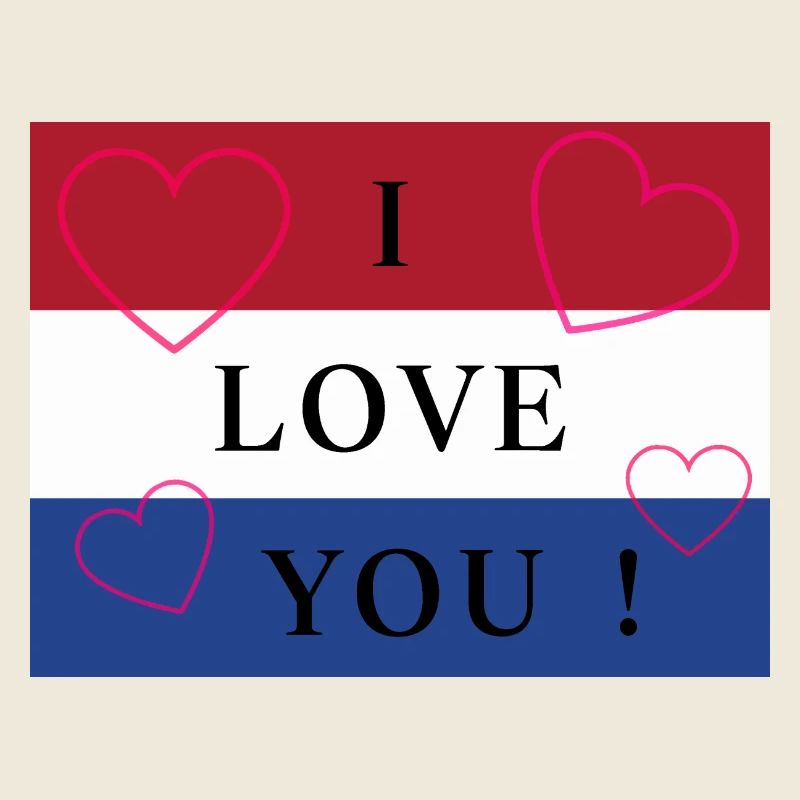 Holland / Niederlande / Pays-Bas Flagge / Drapeau