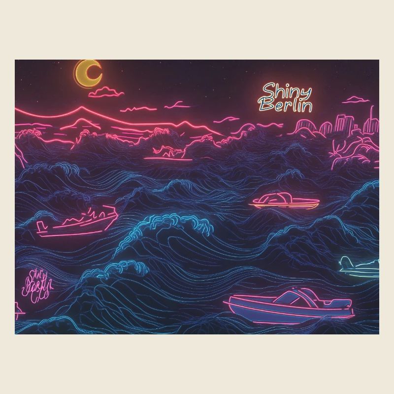 Neon waves