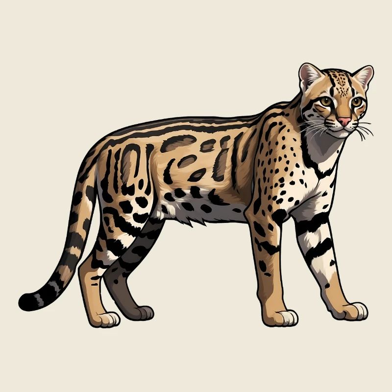 Guépard - Motifs Sauvages Mignons