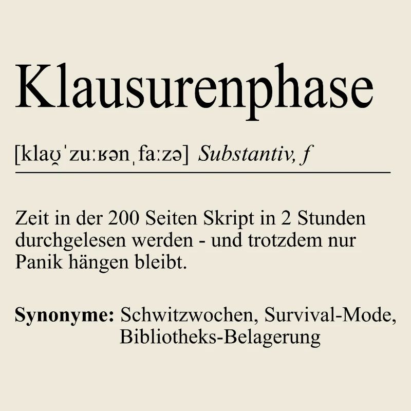 Unispruch "Exam Phase" Gift, Students