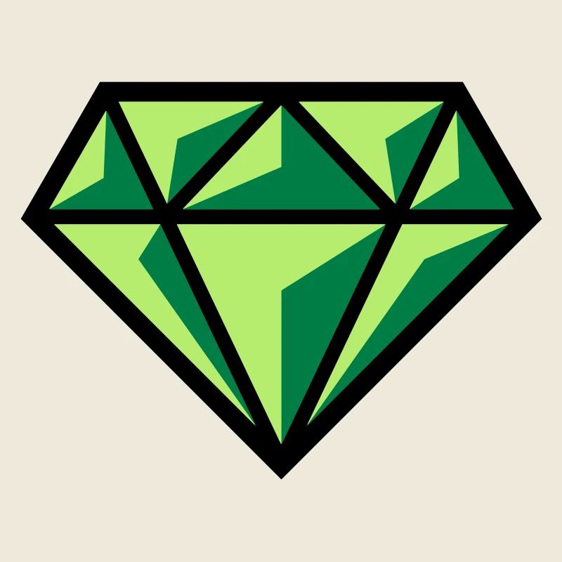 Diamant (Edelstein Brillant Symbol / POS Gre 3C)
