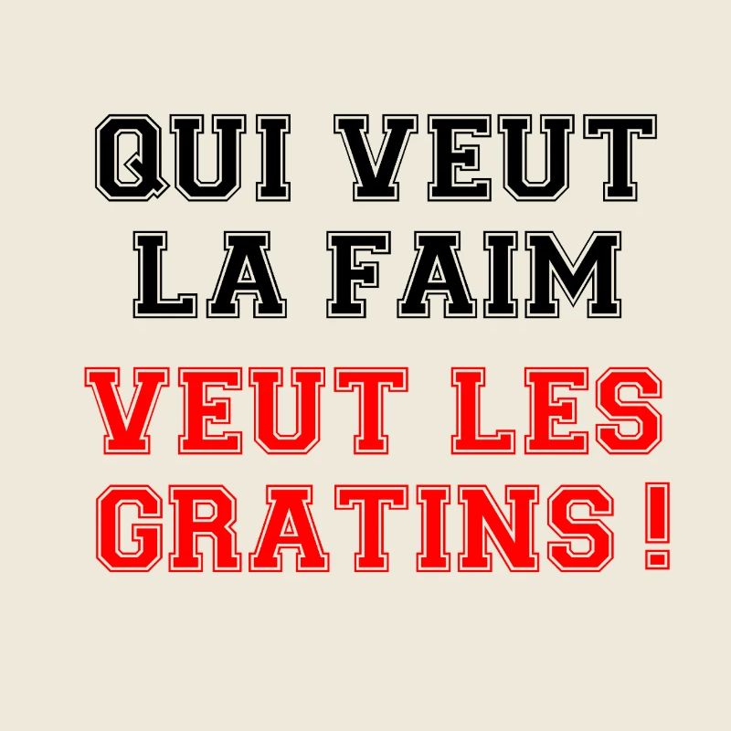 Wer Hunger will, will das Gratin.