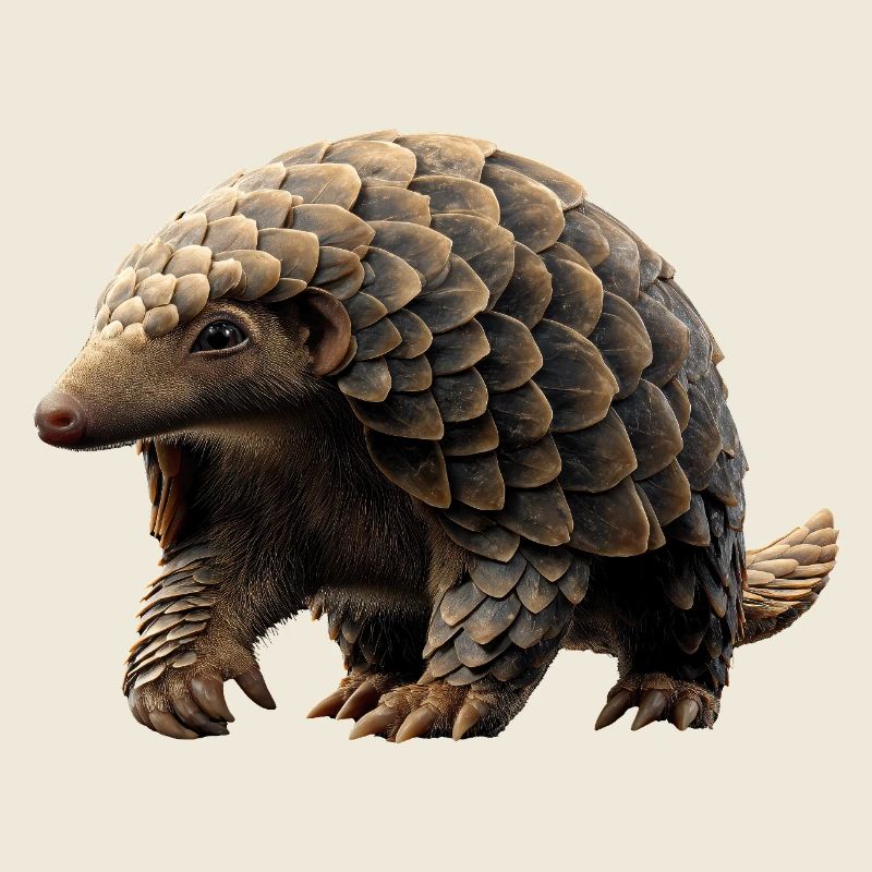 Pangolin Pangolin Pine Cone Pangolins