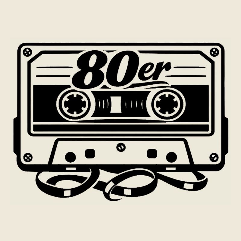 80s Cassette Retro