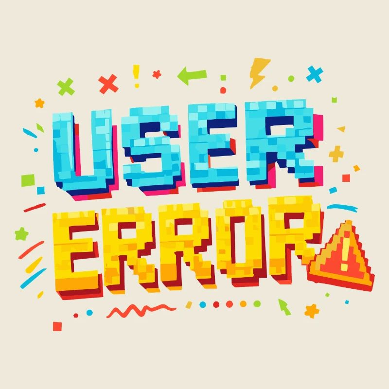 User Fehler Pixelkunst