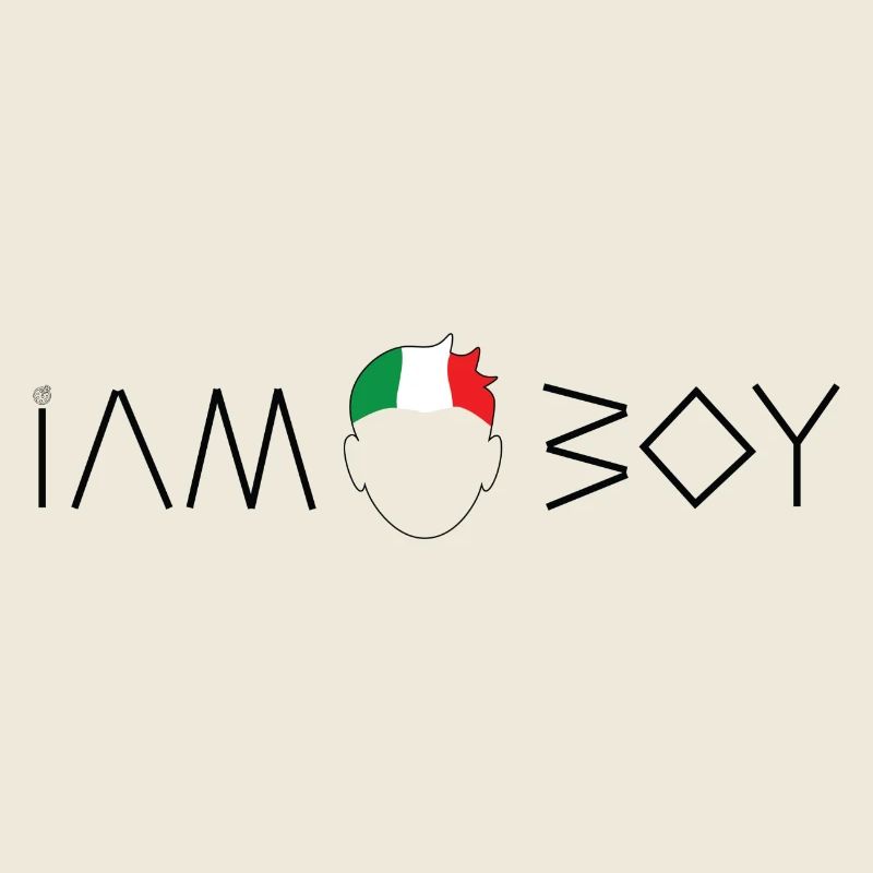 Ich bin ein italienischer Junge