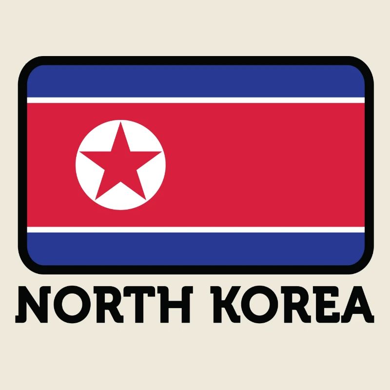 Drapeau national de la Corée du Nord