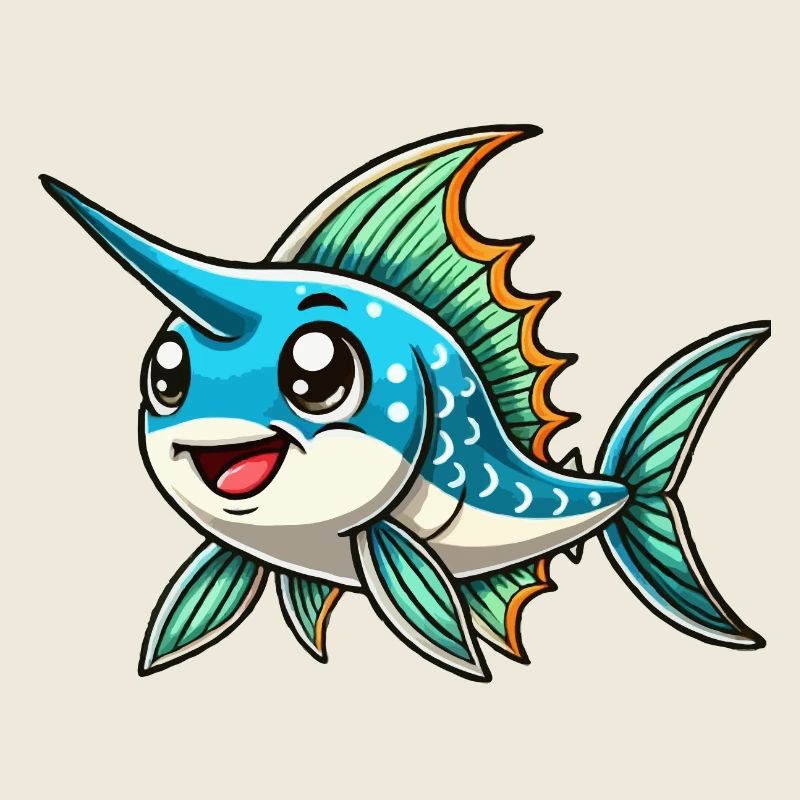 Schwertfisch Kind