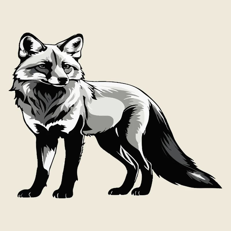 Renard - Conception d’animaux mignons