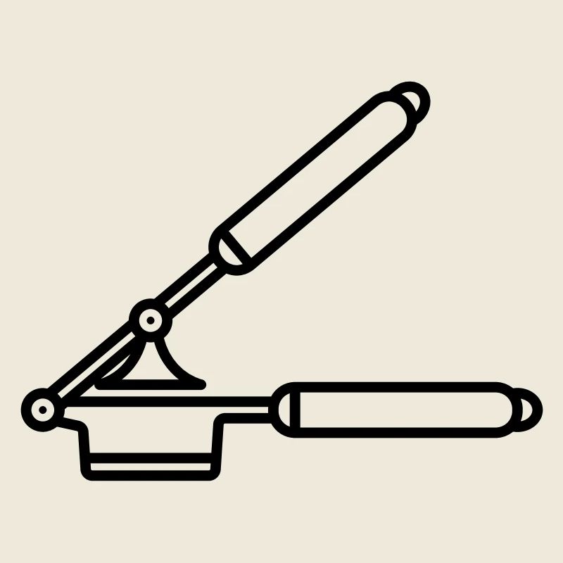 Garlic press or spaetzle press