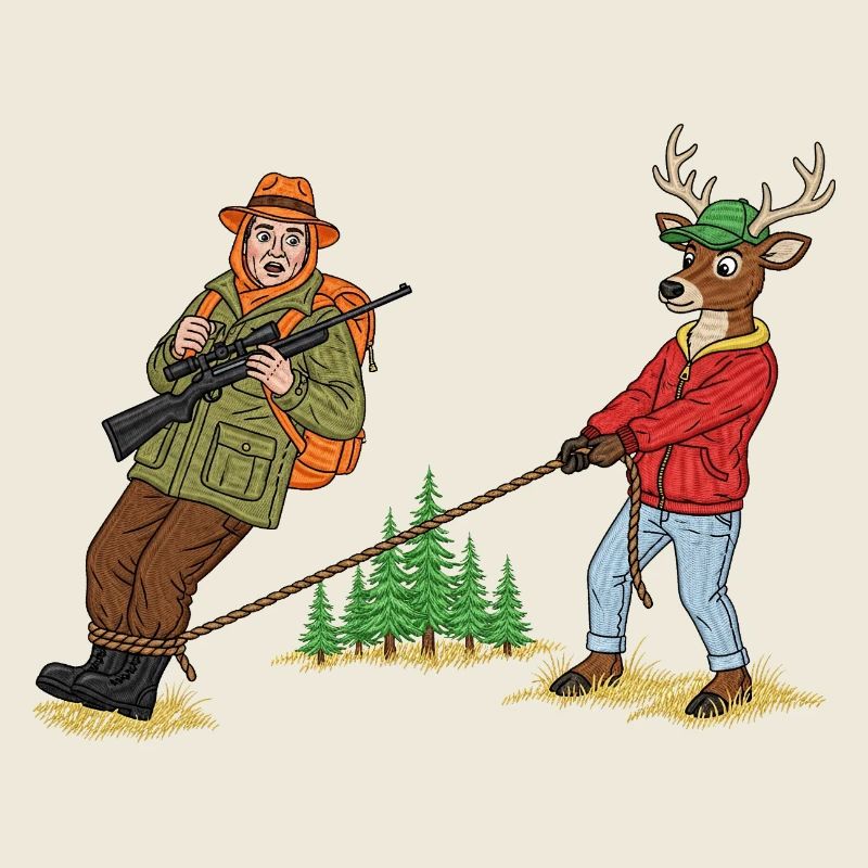 Waldschlepper-Duo: Jäger & Hirsch