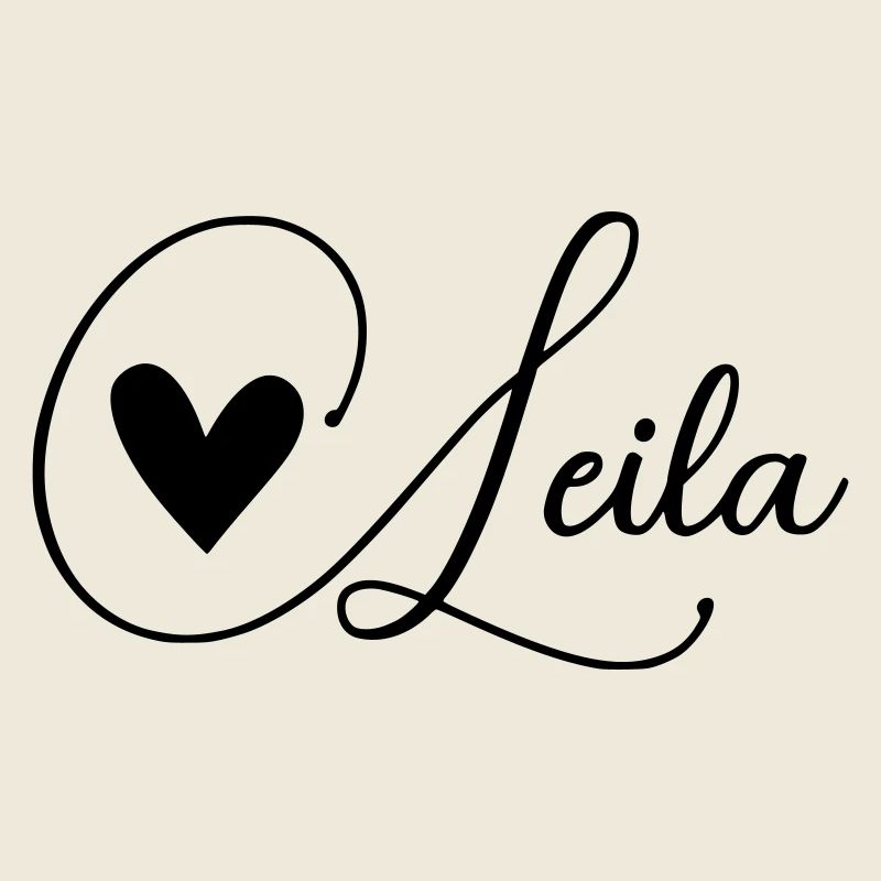 Leila : Un prénom avec cœur