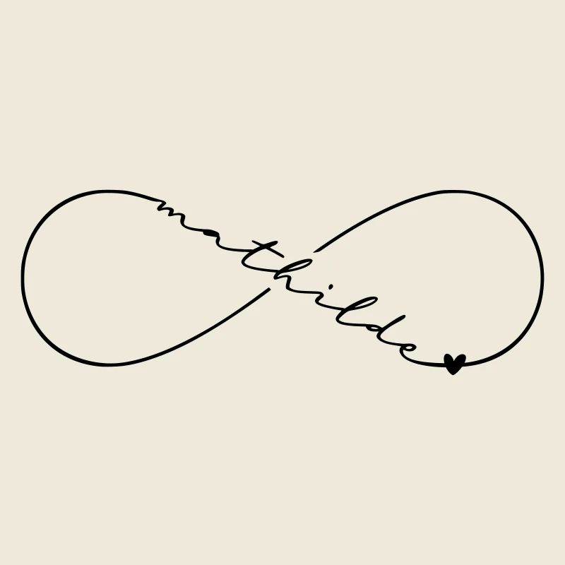Mathilde Name Infinity Symbol