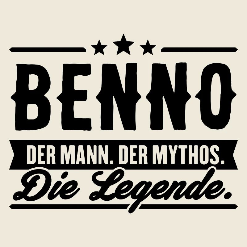 Man Myth Legend Benno