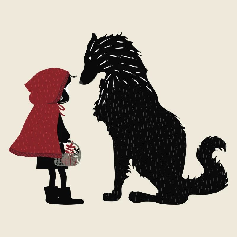 Rotkäppchen und der böse Wolf