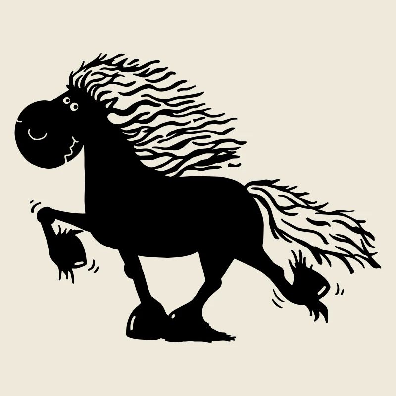 Funny Icelandic Horse