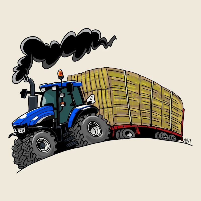 BlueTractor TM120 Warenkorb