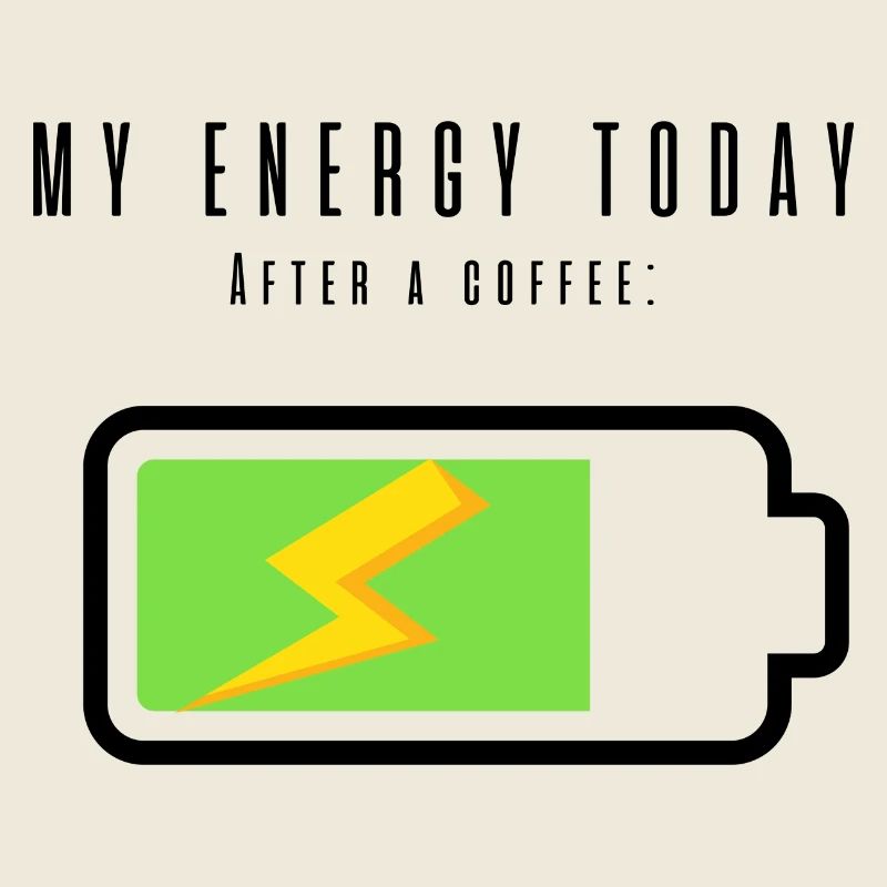 Rechargeable Battery with Coffee | Coffee Lovers
