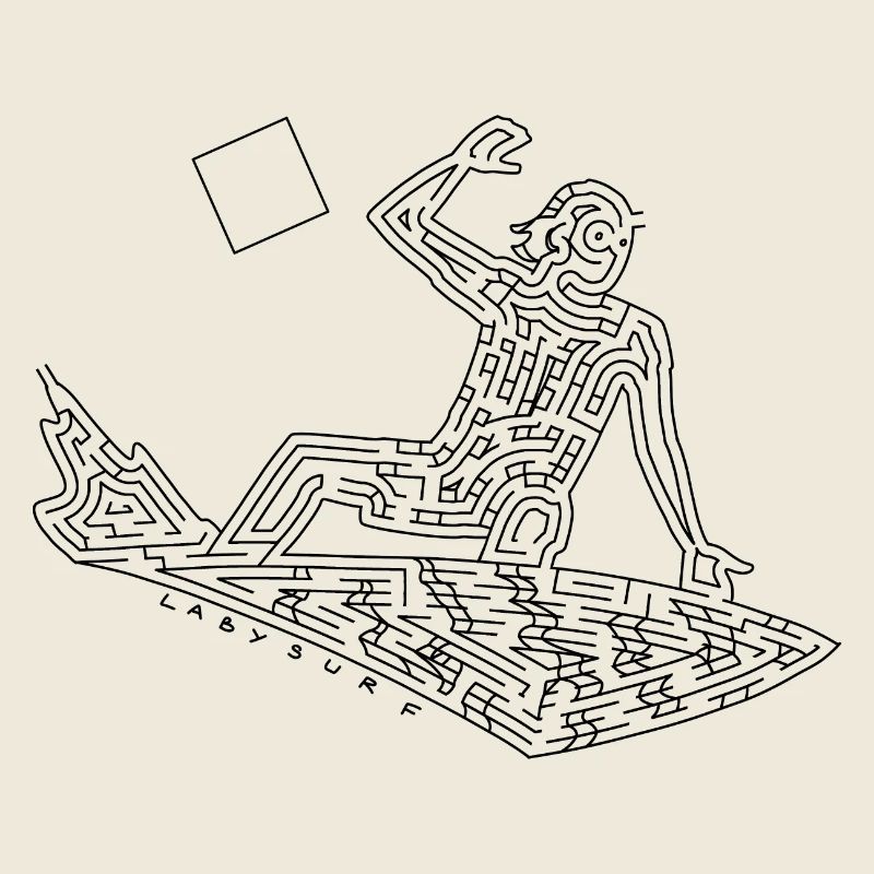 Surfer Maze (black version)