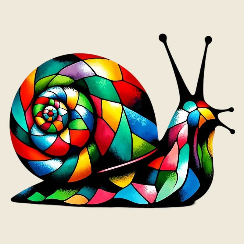 Harlequin Snail