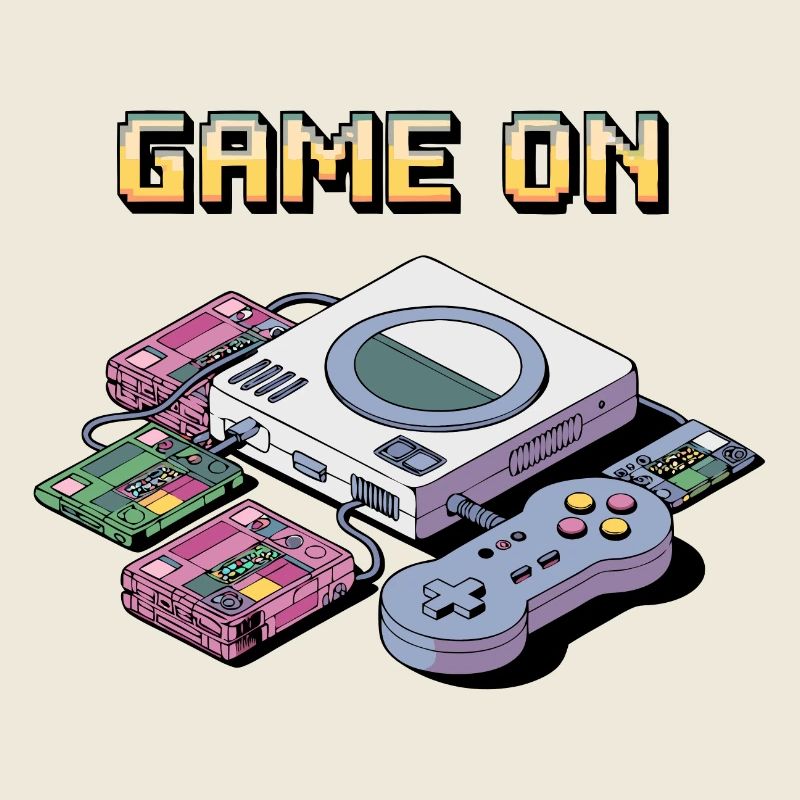 Conception de console de jeu rétro