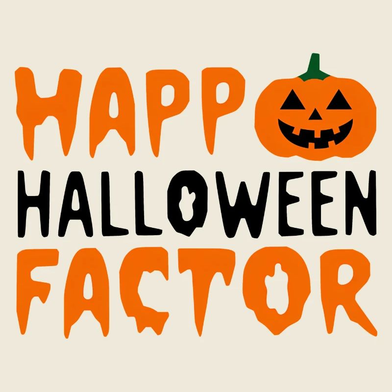 Happy Halloween Factor Kürbis
