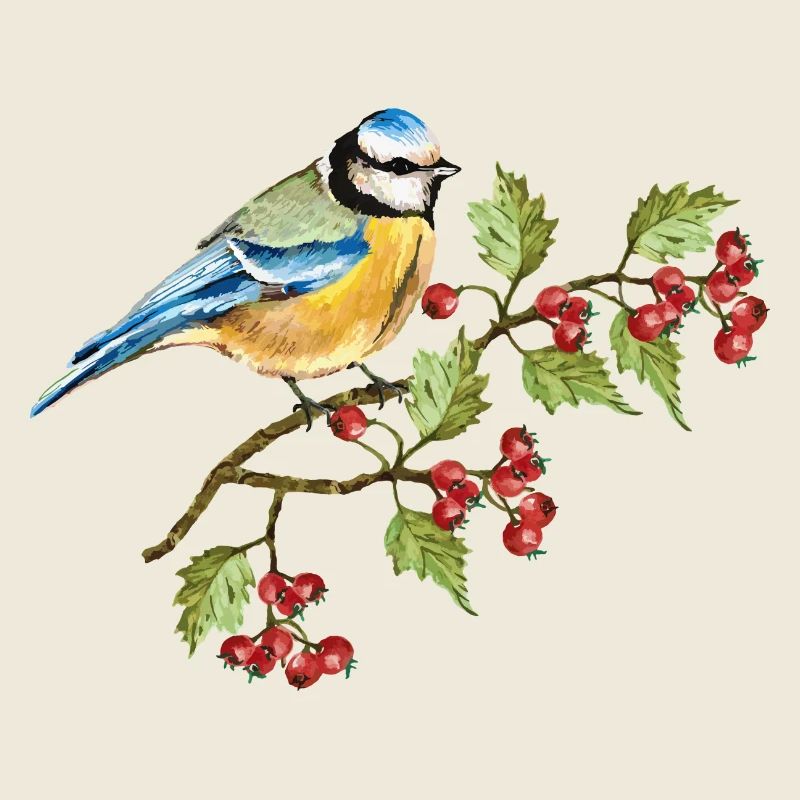 Oiseau coloré