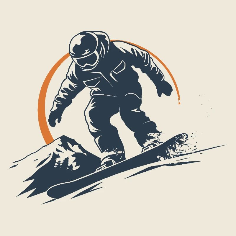 Snowboarder Graphic