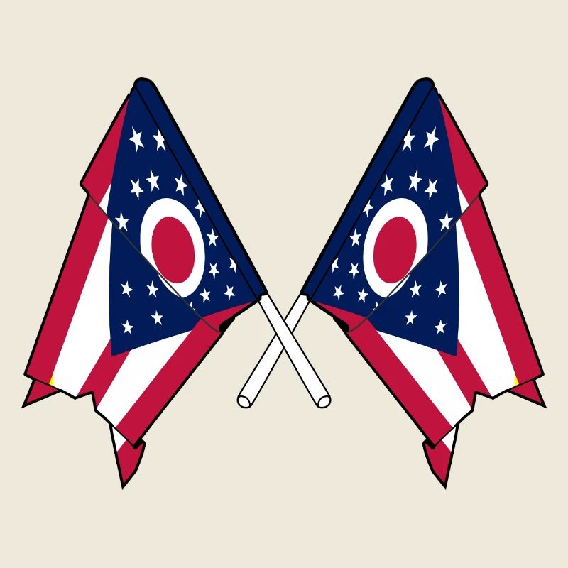 Deux drapeaux ont traversé l’Ohio