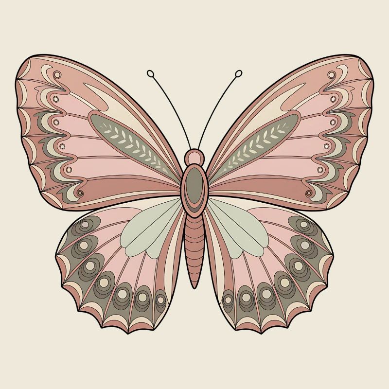 Boho Schmetterling
