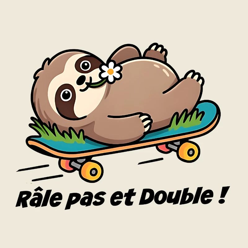 Caravan sticker, van Rattle and double!