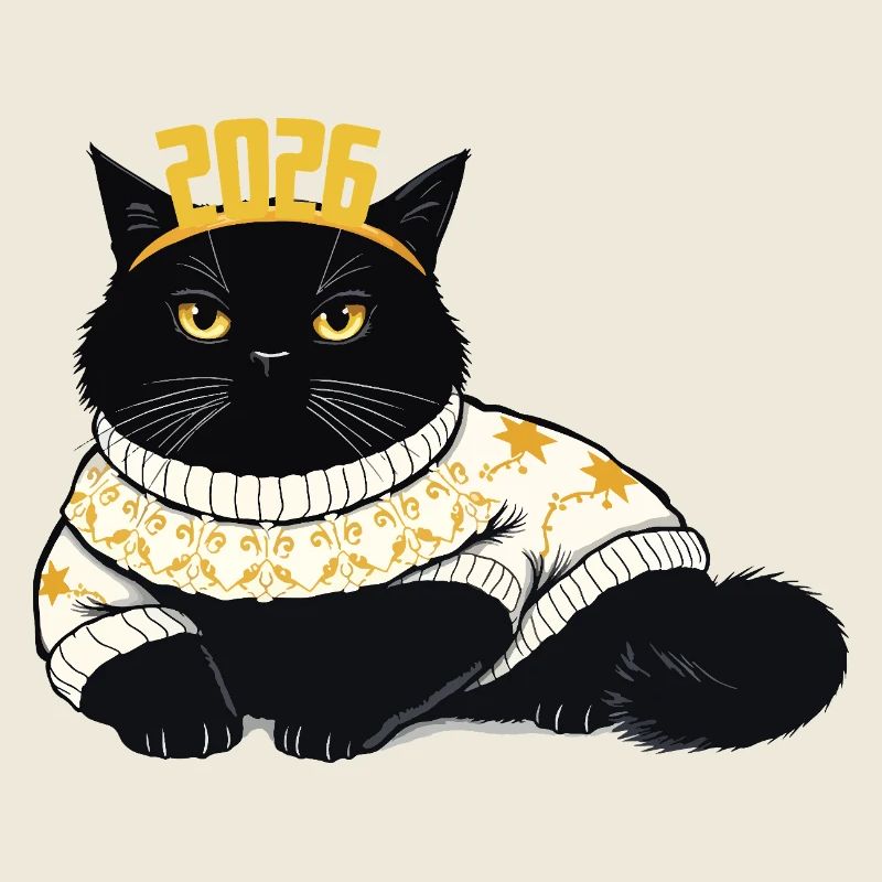 Conception du Nouvel An 2026