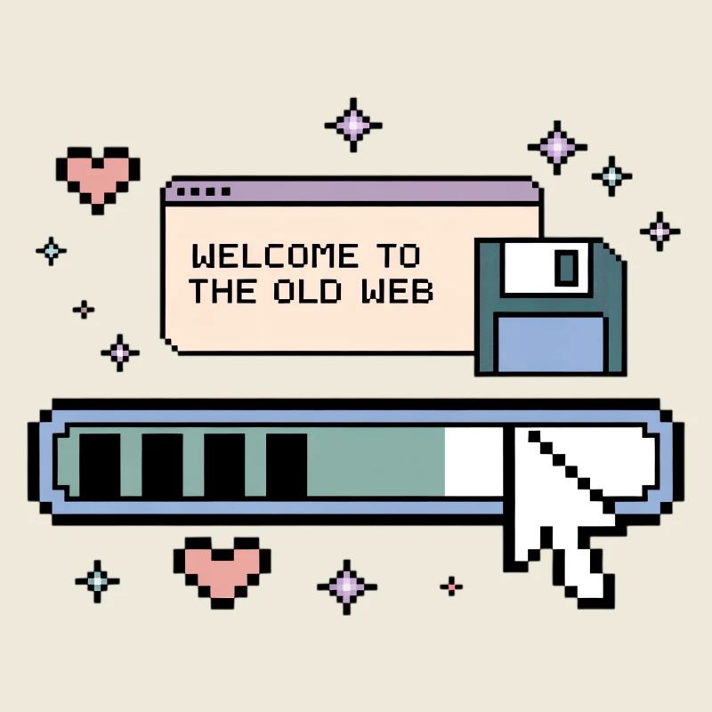 Welcome To The Old Web Retro Internet