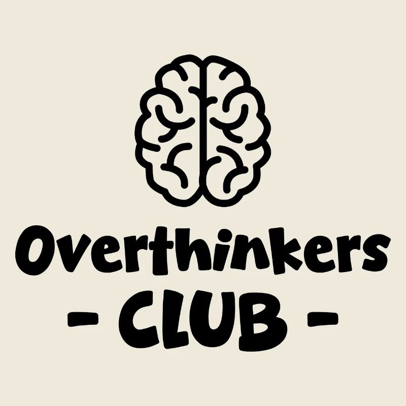Overthinkers Club schwarz