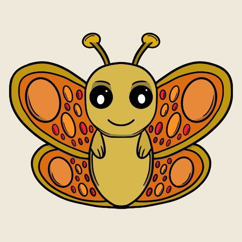 Sunny Chibi Butterfly