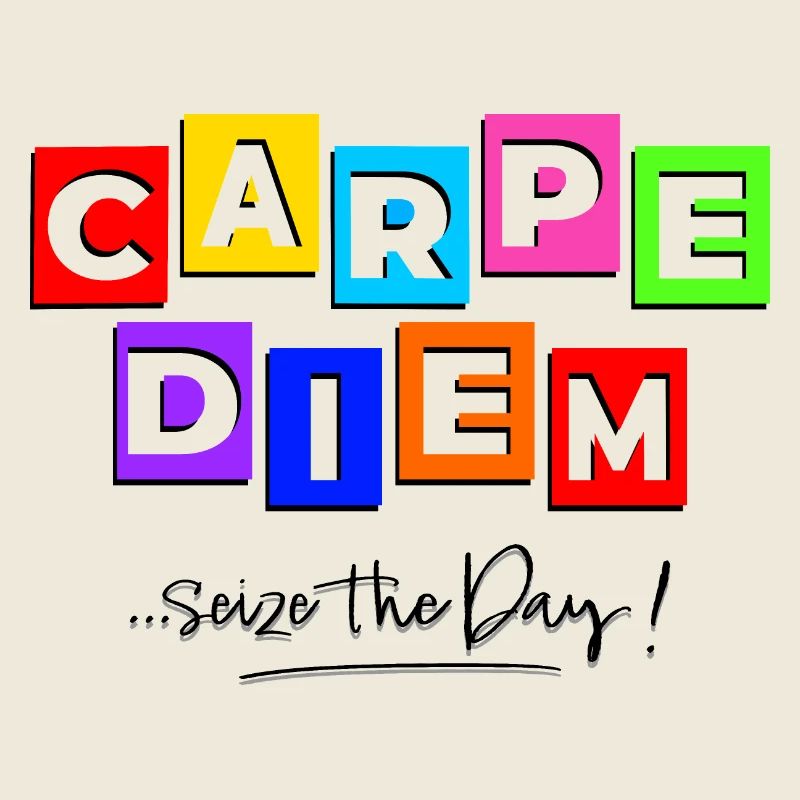 Carpediem im Comic-Stil