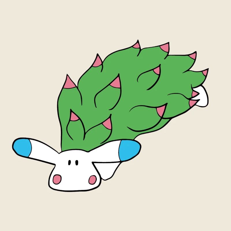 Olaf, the leaf sheep slug I want pizza!