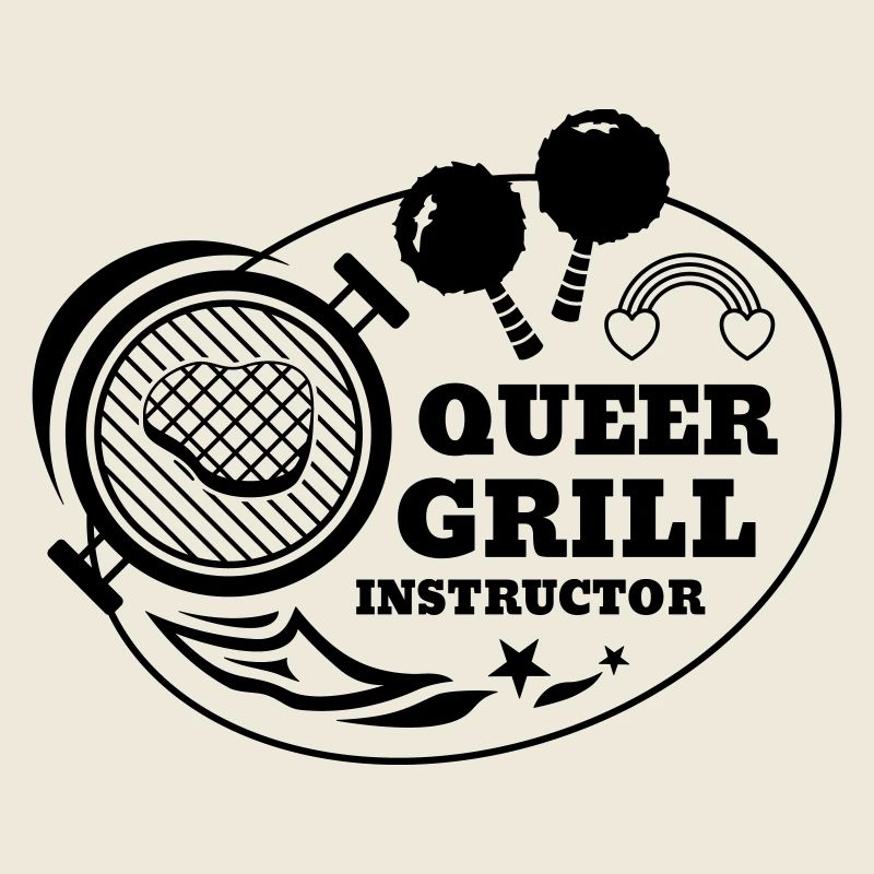 Queer Grill Instructor BBQ Idée cadeau