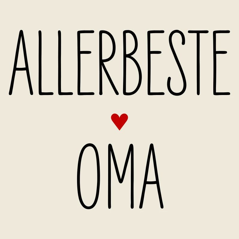 Allerbeste Oma, Beste Großmutter Herz, Geburtstag