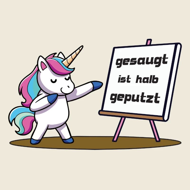 Gesaugt ist halb geputzt