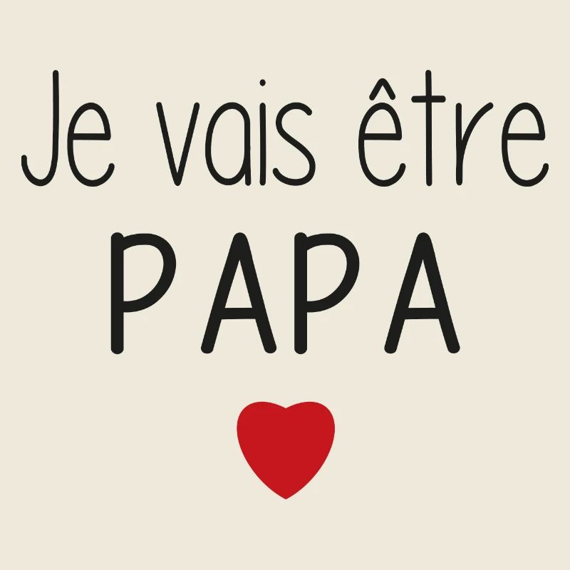 Ich werde ein Papa sein - Herz