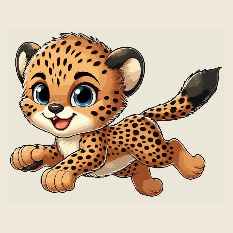 Enfant guépard