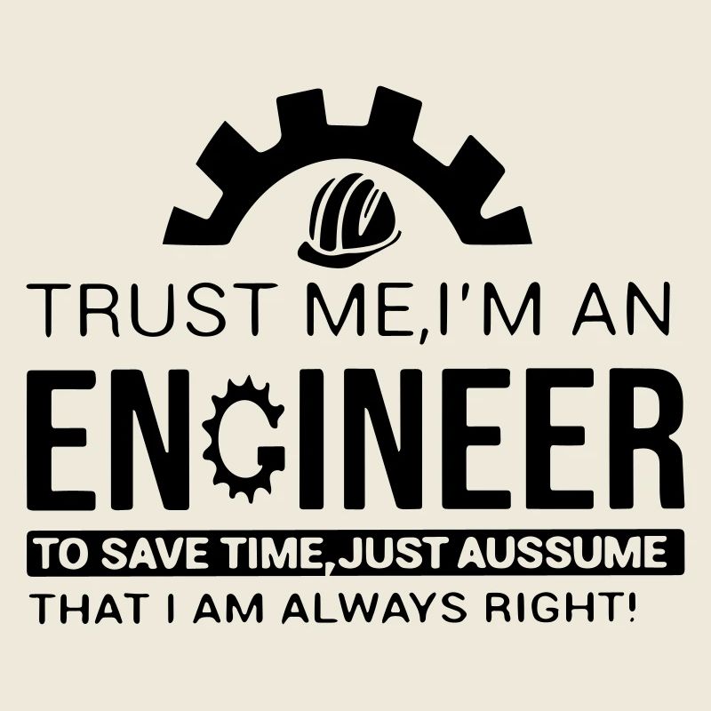 trust me, I'm an engineer