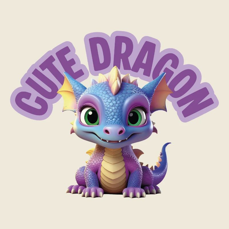 Niedlicher Drache