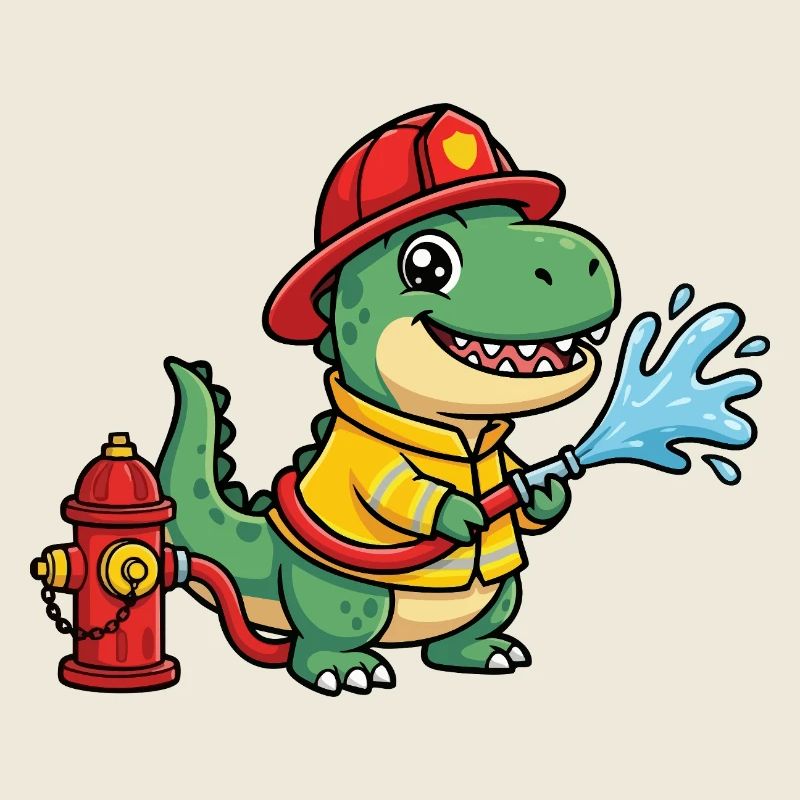 Dino Pompier Héros