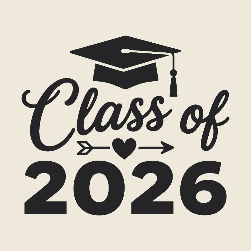 CLASS OF 2026 Absolventen Abschluss Studium