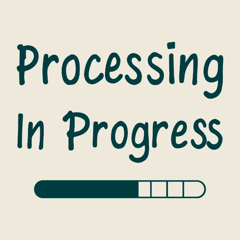 Processing In Progress Loading Bar Statement