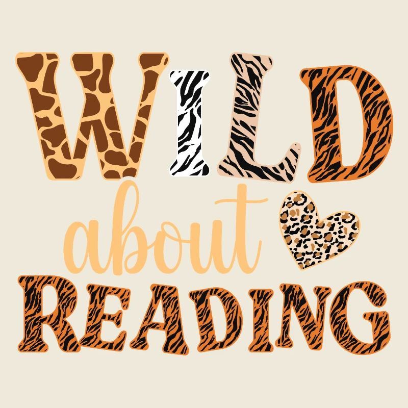 WILD à propos de la lecture : lettres à motifs animaux