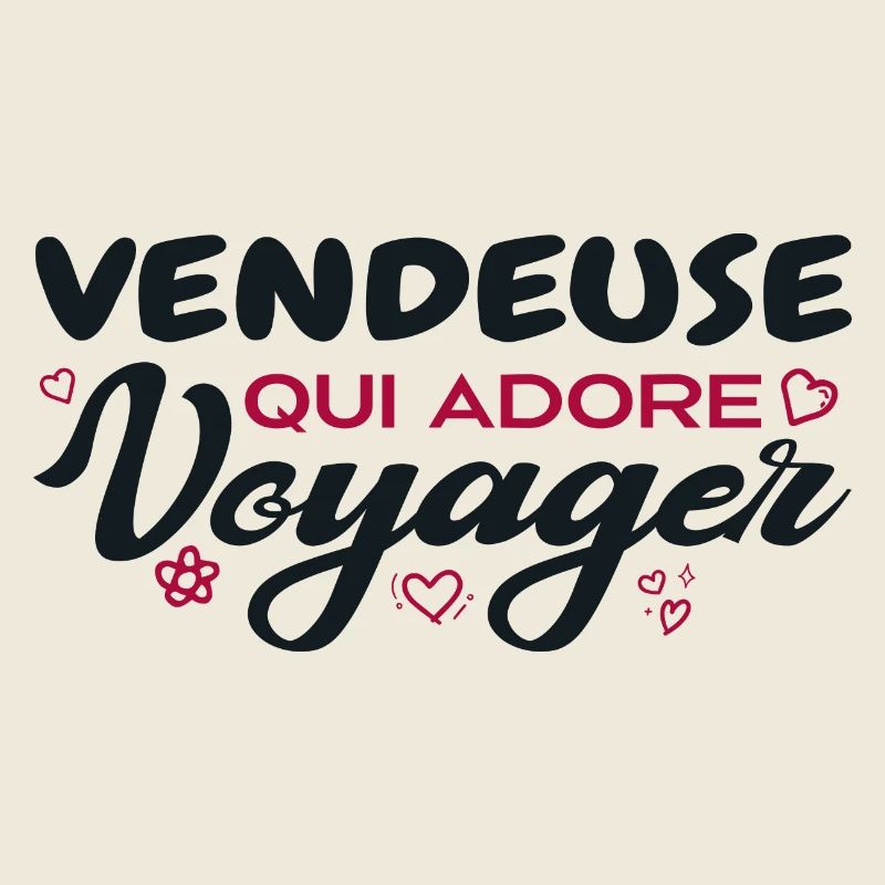 Vendeuse globe-trotteuse passionnée de voyages