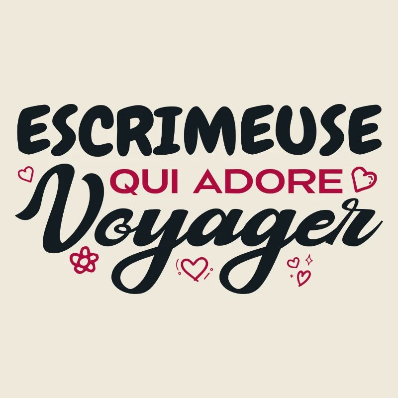 Escrimeuse globe-trotteuse passionnée de voyages